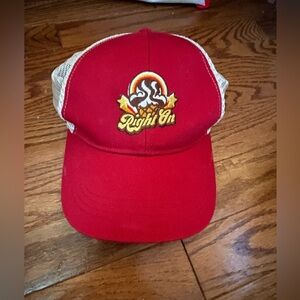 Ben & Jerry’s “Right On” Hat Organic Material

It is one size.